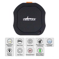 LK109 tk109 TKSTAR Waterproof Mini personal GPS Tracker Car GSM / GPRS rastreador veicular for pet kids lifetime free platform