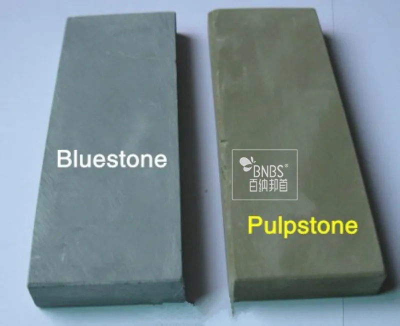 BNBS 2pcs/Lot Ultra-small natural bluestone&pulstone Sharpeners stone terrazzo fine grinding 1500~2000#