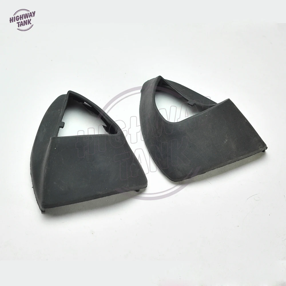 Black Motorcycle Mirror Base Boot Rubber Boots Moto mirrors bottom Cover case for Honda GL1800 Goldwing 2001-2010