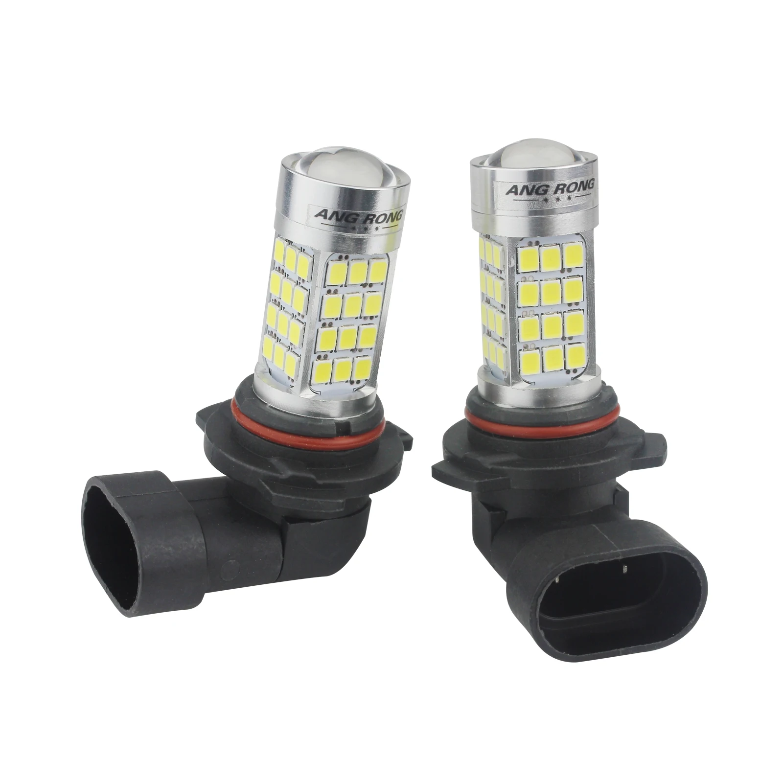 ANGRONG 2x 45W HB4 9006 2835 LED Fog Light Headlight Daytime Running Light Bulb 6000K White