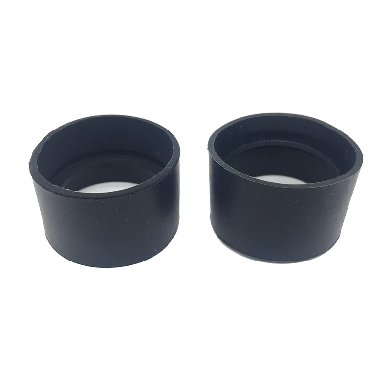 A Pair of 29-30 mm Rubber Eye Cup Eye Guards for Binocular Microscope Eyepiece Lens Microscope Accessories