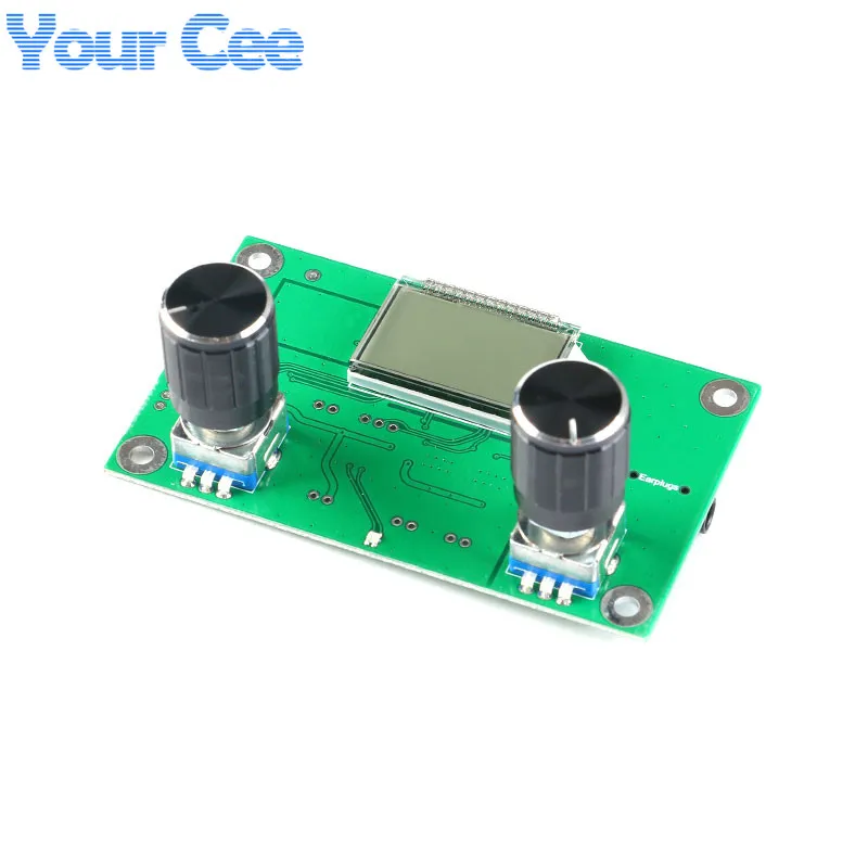 Imagem -03 - Rádio fm Digital Módulo Receptor Placa Estéreo sem Fio Display Lcd Redução de Ruído Pll 87108mhz