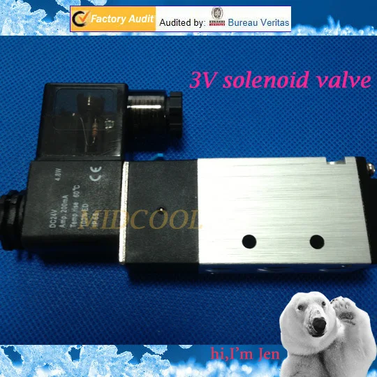 

Соленоидный клапан Valvula Boutique 3V110-06,1/8, 100 В переменного тока, 3-ходовые секции газа