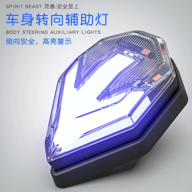 Motocross LED Lights Modified Styling Accessories SPIRIT BEAST CB190 Motorcycles Highlight Warning Lights 12V Waterproof Lights