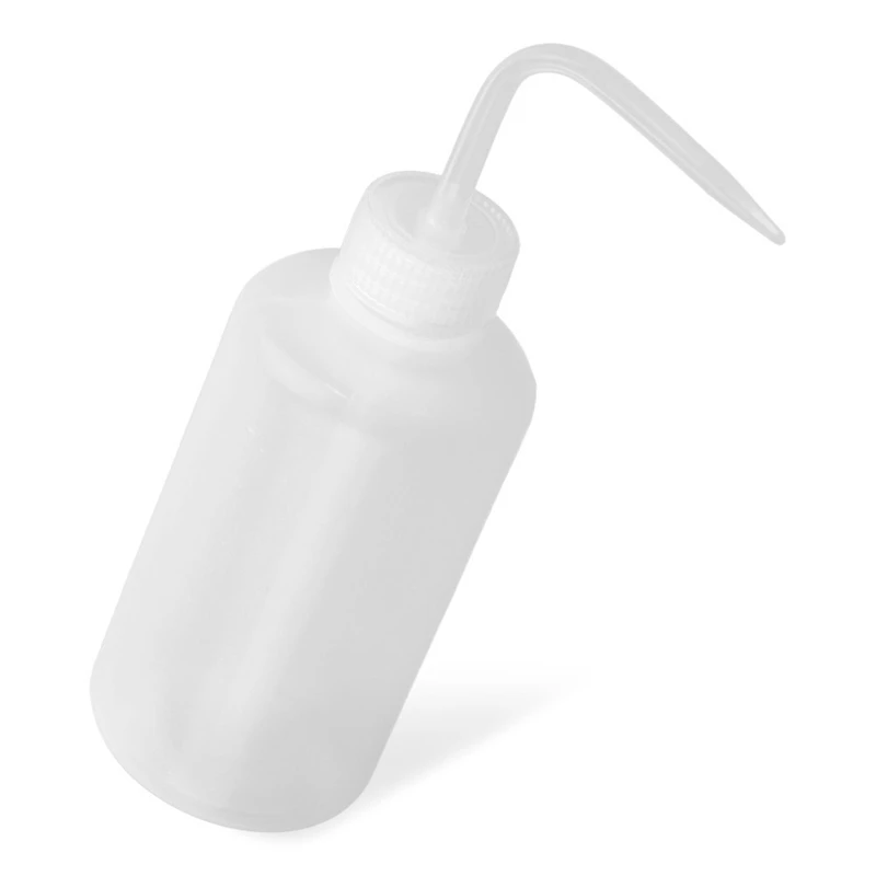 Promotion! 250mL 8OZ Capacity Tattoo Wash Clear White Plastic Green Soap Squeeze Bottle