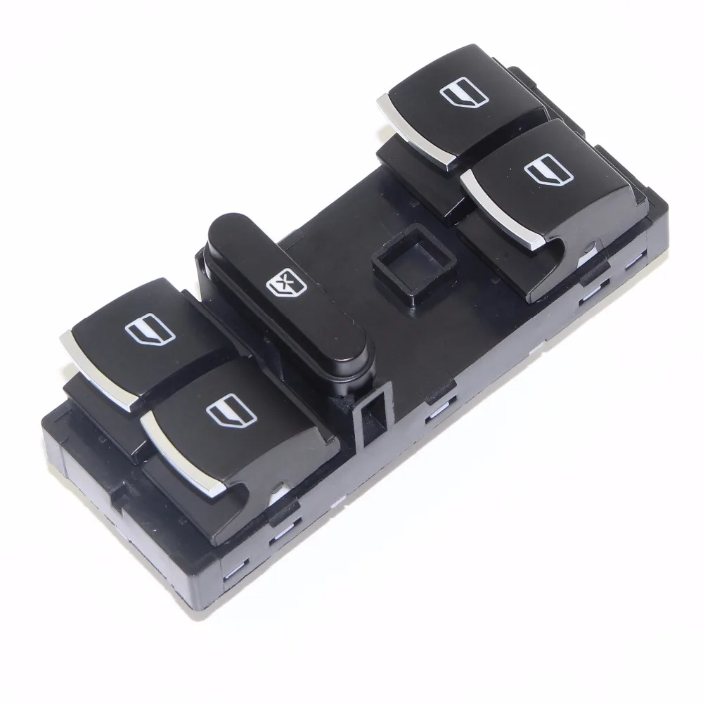 OEM Chrome Headlight Switches Side Mirror Push Button Master Window Switch For VW Golf Jetta MK5 Passat B6 Tiguan 5ND 941 431B