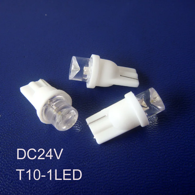 High quality 24v T10 led car Instrument lights,w5w 194 168 24v LED indicating lamp free shipping 20pcs/lot