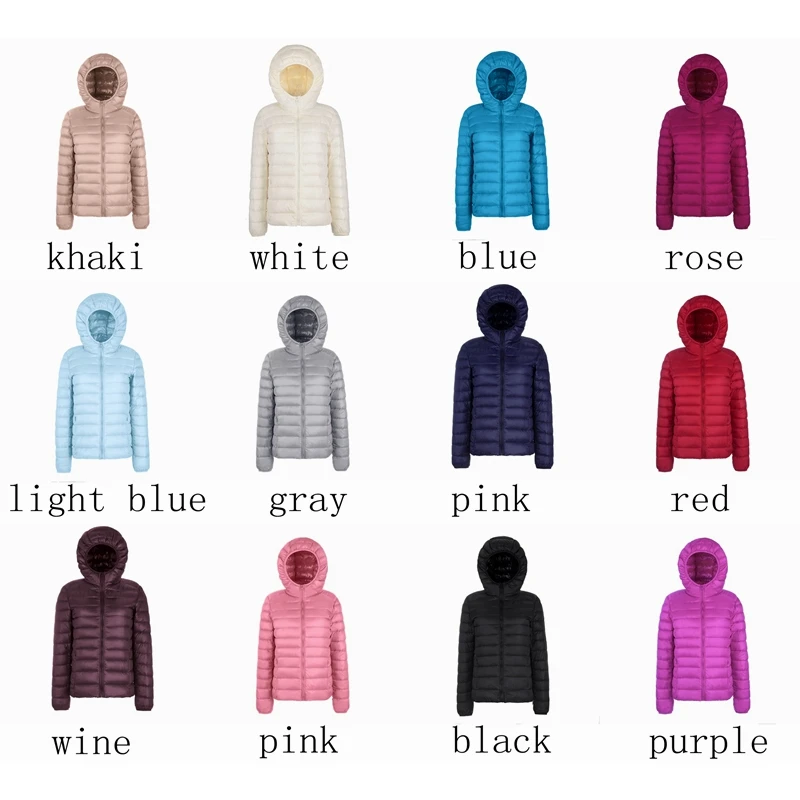 NewBang Brand Large Size 6XL Women\'s Down Coat Plus Ultra Light Down Jacket Women Lightweight Portable Windbreaker Parka
