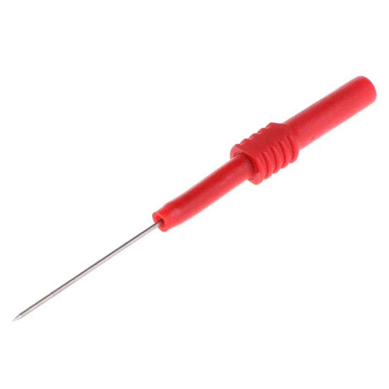 2 Pcs YT176 Spring Test Probe Tips for Car Mending Telecom Testing Automotive Sensors Multimeter Stainless Steel Needle 517A