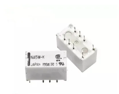 

10 шт./лот новое оригинальное реле сигнала NA5W-K 5V/8PIN/2A