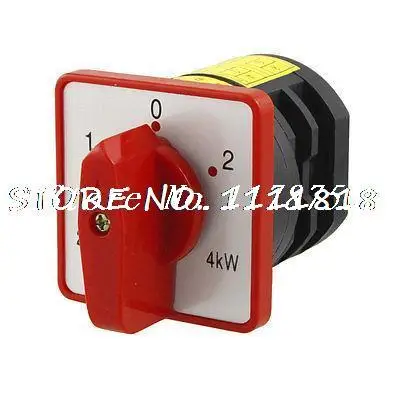 HZ5D-20/4M04 AC 380V 4KW 3-Position Control Combination Switch