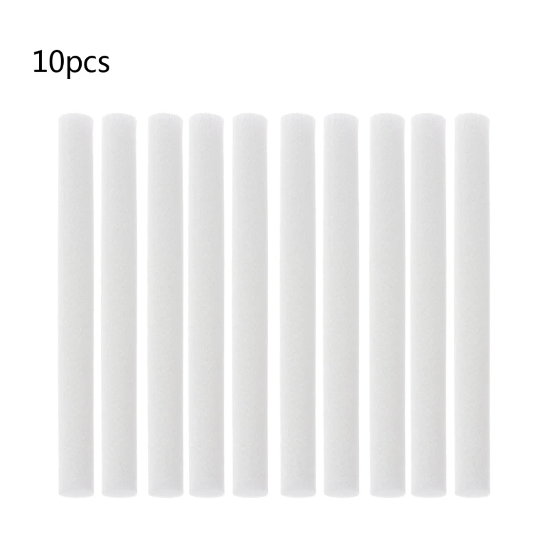 2021 New 10Pcs Humidifiers Filters Cotton Swab For Air Aroma Diffuser Part 10mmx125mm