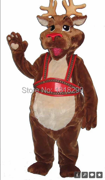 mascot reindeer mascot costume fancy dress custom fancy costume cosplay theme mascotte carnival costume kits