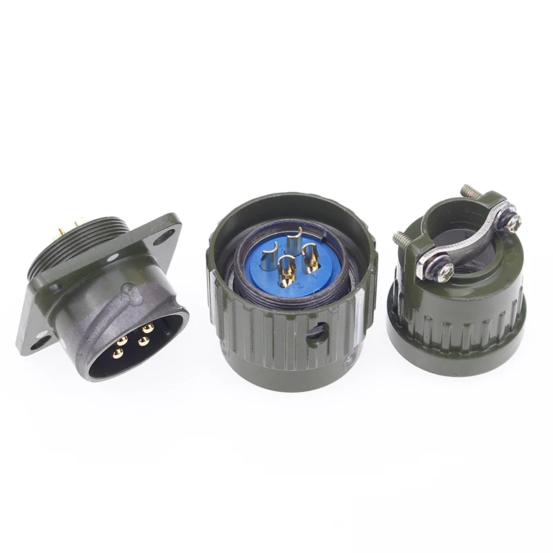 1set 21mm Y2M YP21 2/3/4/5/7/10/14/16 Pin aviation plug aviation socket cable joint Stepper Motor Aviation Connector Plug socket