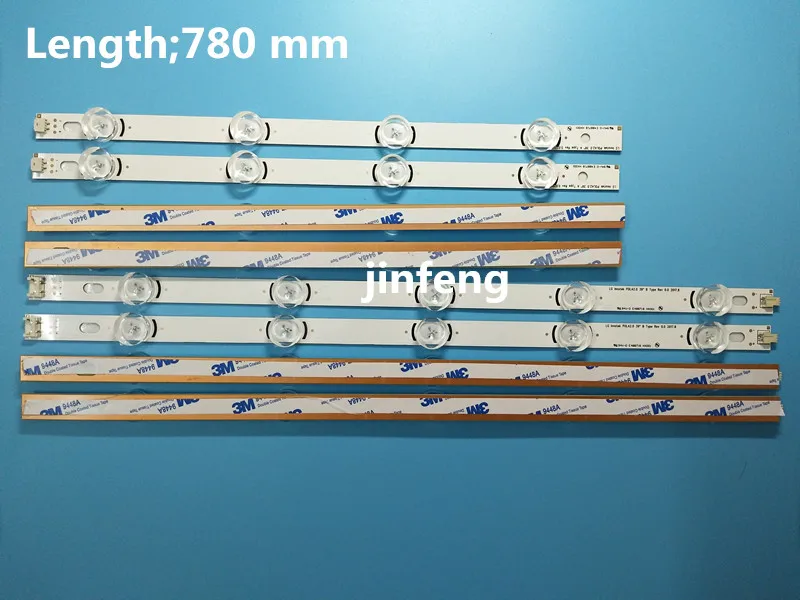 LED Backlight strip 9 Lamp For LG 39