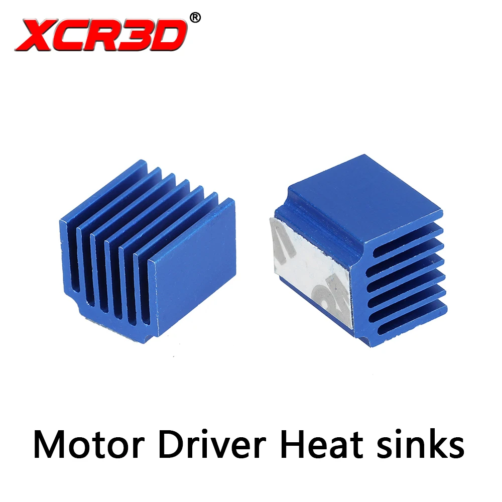 XCR3D 3d printer parts Stepper Motor Driver Heat sinks TMC2208 TMC2100 LV8729 DRV8825 Drive Modules Cooling Block 4pcs/lot