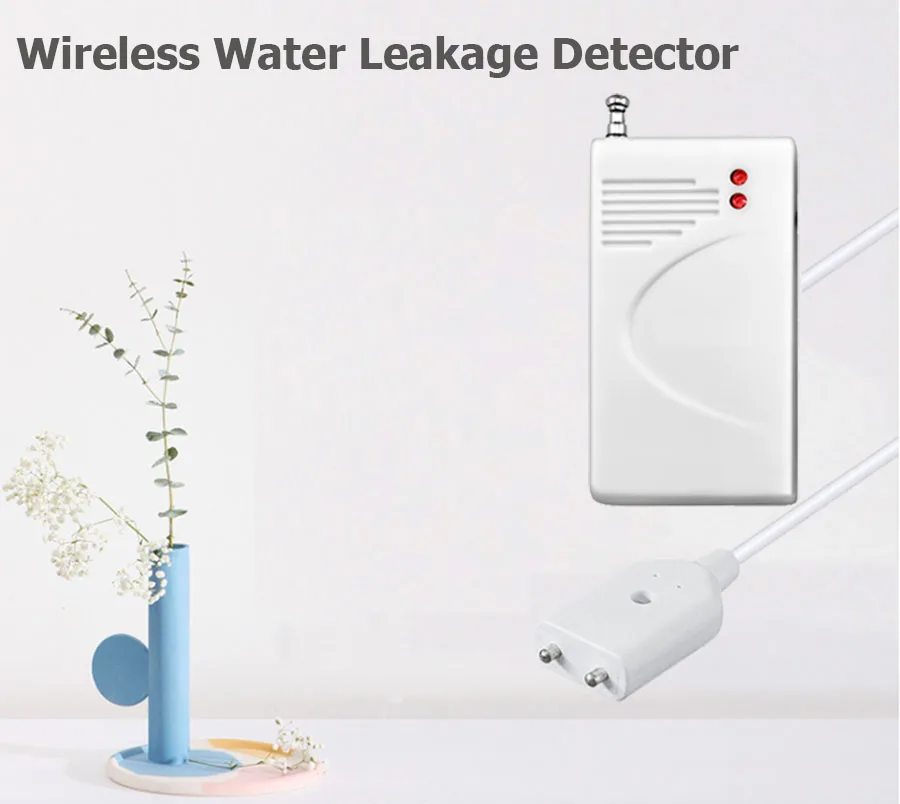 Sgooway Wireless Water Leakage alarm rilevatore di intrusione sensore di perdite funziona con GSM PSTN SMS Home House Security per sistema di allarme