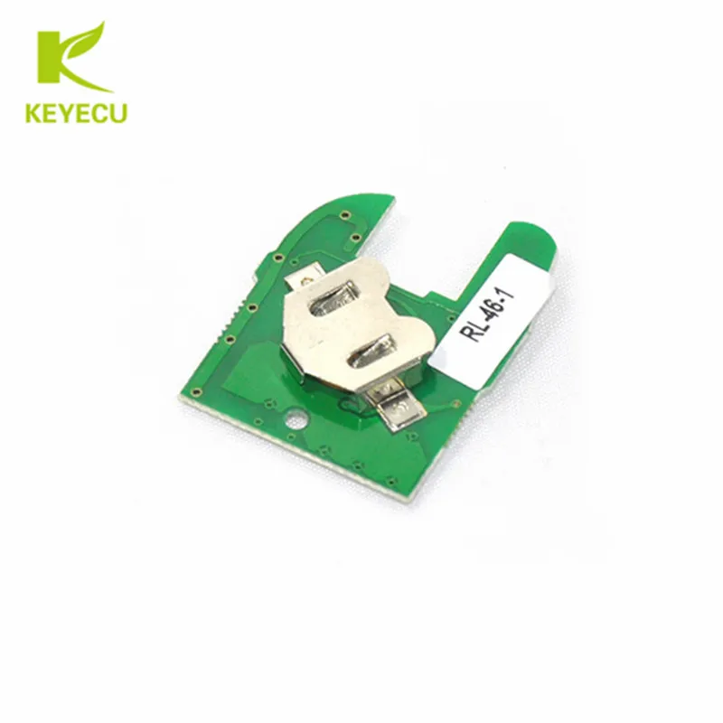 KEYECU Chiave A Distanza di Alta Qualità Keyless Fob 1 Pulsante PCF7946 Chip 433 Mhz Per Renault Twingo Clio Master KANGO