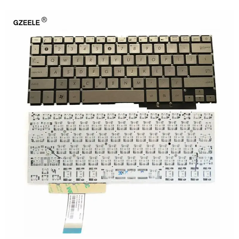 US/RU New Keyboard For Asus UX31 UX31A UX31LA UX31E Silver No Backlit