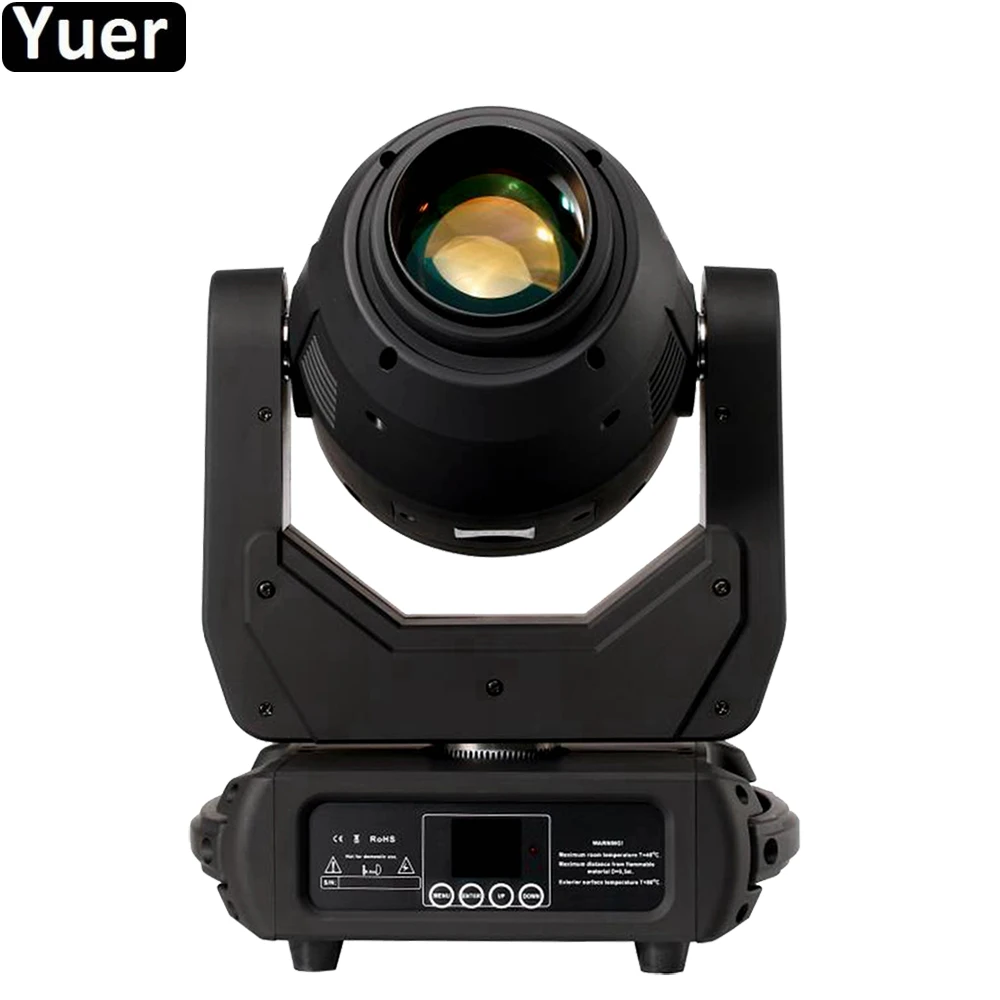 YUER Stage Lighting LED 3IN1 250W Zoom Beam Moving Head Lights Frost Effect Sound Party Light 16/18 DMX Channels Dj Bar Light