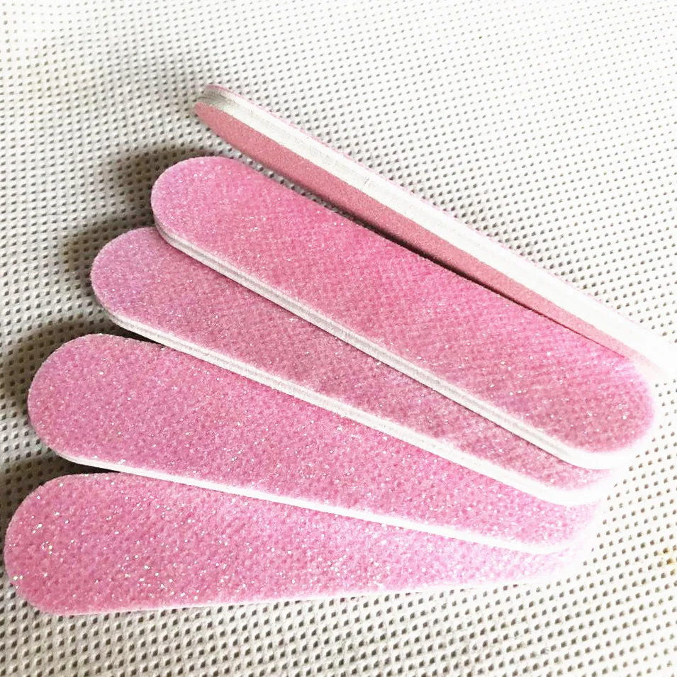 Mini lima do prego, cor-de-rosa, 10 pcs/lot, 280 #