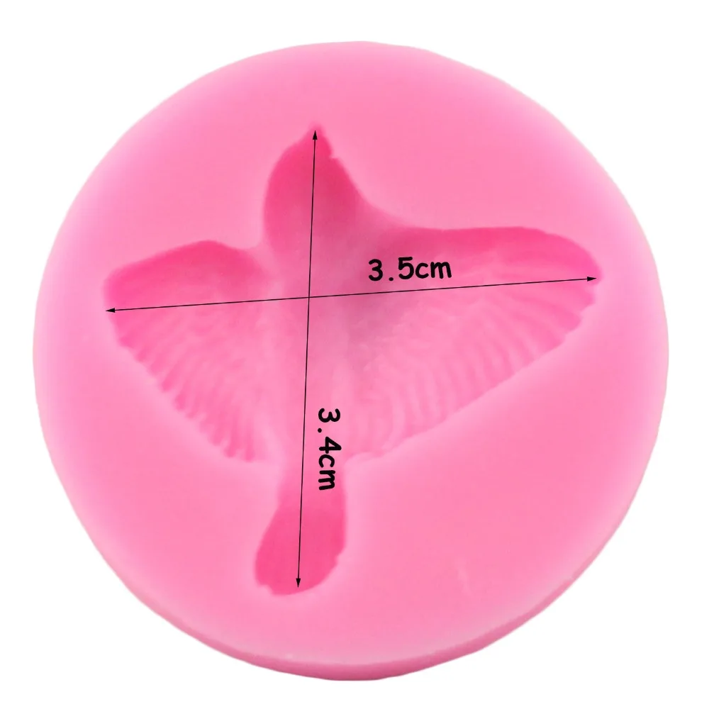 Mujiang Sugar Craft Birds Silicone Mold Cake Fondant Molds Cake Decorating Tools Candy Soap Resin Clay Chocolate Gumpaste Moulds
