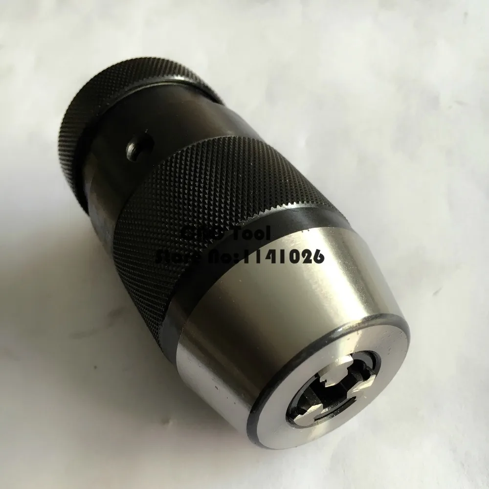 Portabrocas cónico B12, Portabrocas sin llave de tamaño mediano de 0,2-10mm, Portabrocas cerrado, precisión: menos de 0,1mm, herramienta de abrazadera de taladro