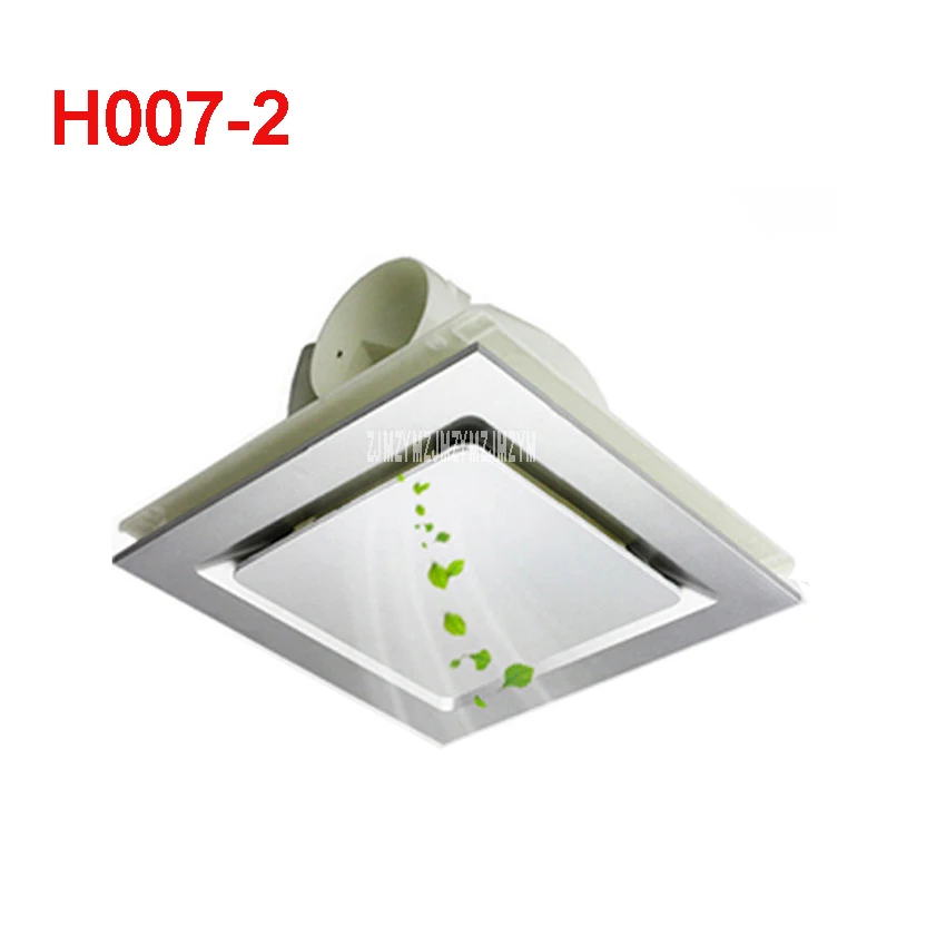 

H007-2 Mini Wall Window Exhaust Fan Bathroom Kitchen Toilets Ventilation Fans 1.28m/s Windows Exhaust Fan Installation 220V