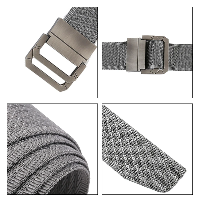 Maikun – ceinture en Nylon pour hommes, ceinture tactique de l\'armée, à Double boucle de rappel