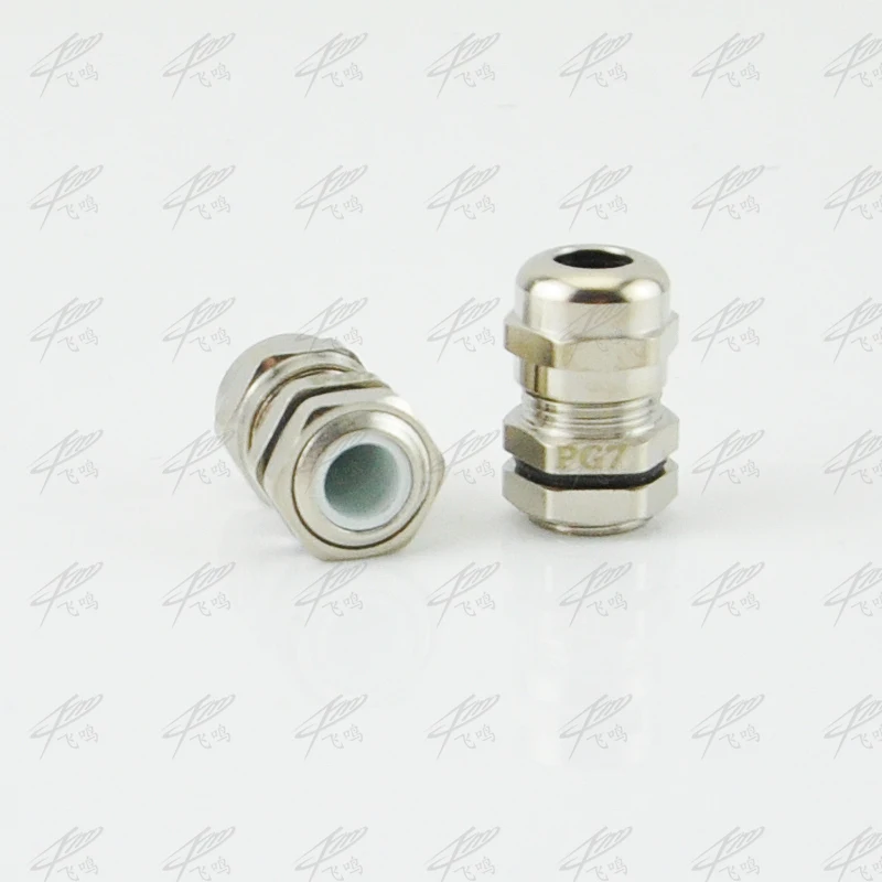 PG7 PG9 PG11 PG13.5 PG16 PG21 PG29 Nickel Brass Metal IP68 Waterproof Cable Glands Connector Wire