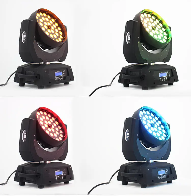 4pcs/lot 36*15W RGBWA 5 IN1 LED zoom Moving Head Light 36x15W zoom LED moving head wash