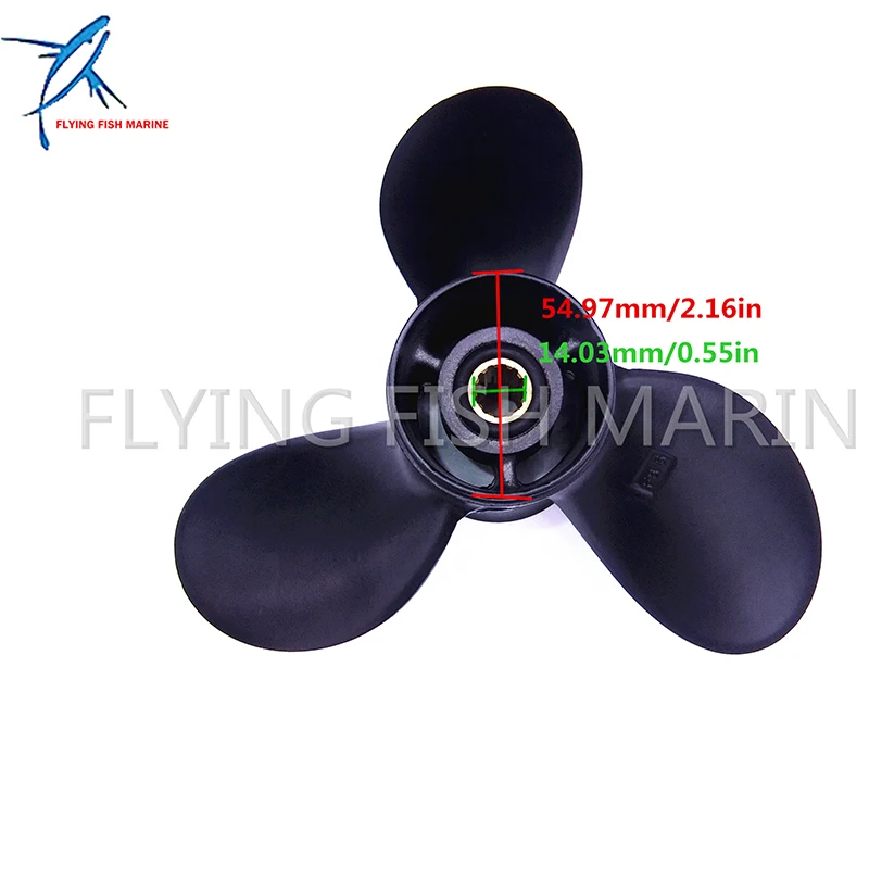 

Marine Propeller for Hangkai 2-stroke 9.8hp 12hp outboard Engine Boat Motor