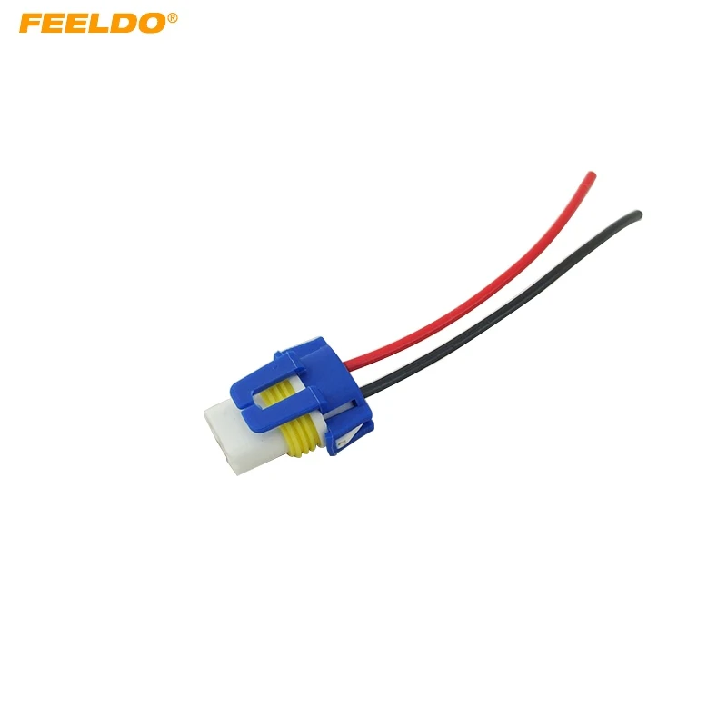 FEELDO 1PC 9005 female ceramic bulb socket case for Halogen headlamp pigtail connector holder #CA5459