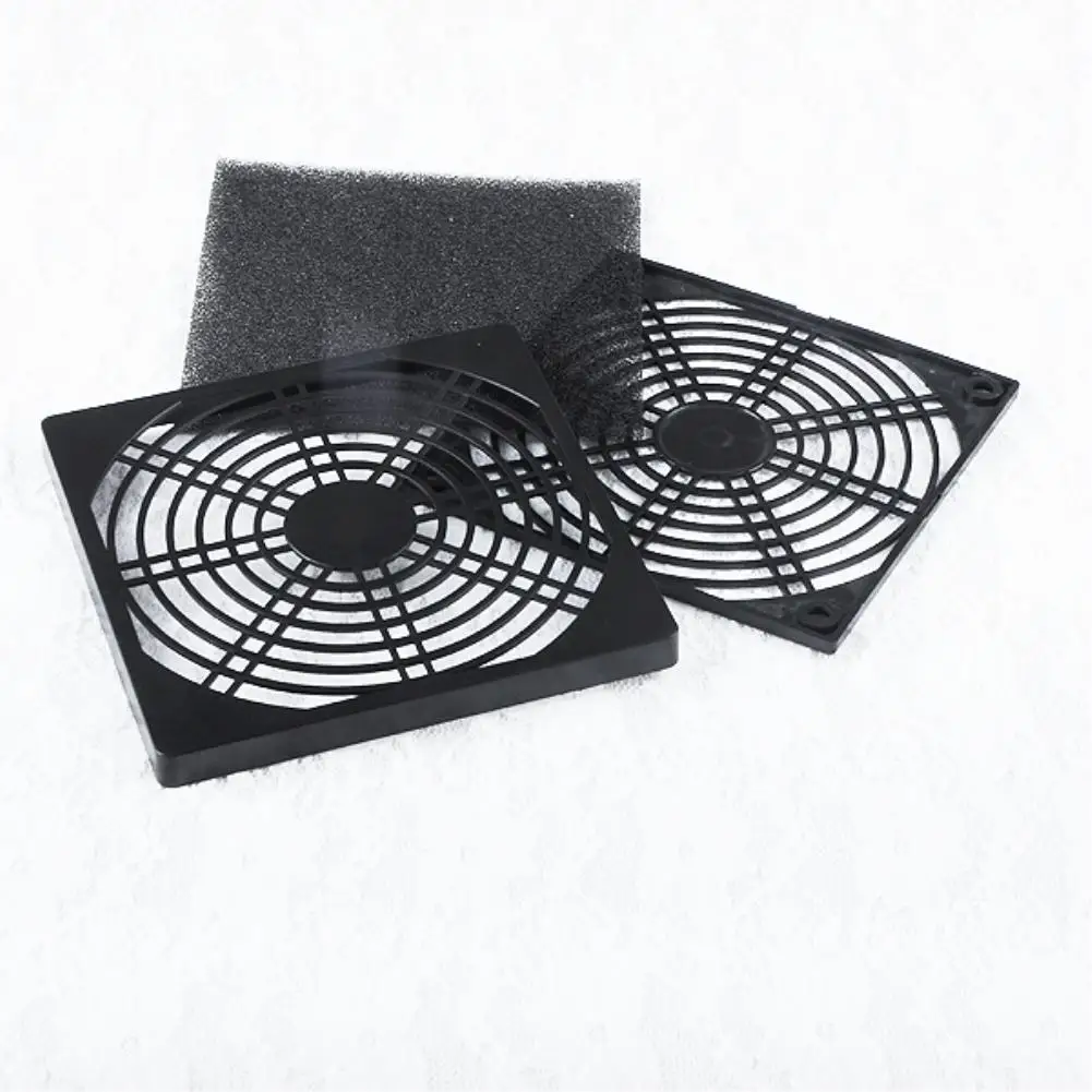 40mm 80mm 90mm 120mm Plastic Case Fan Dust Filter Guard Grill Protector Dustproof Cover PC Computer Fans Filter Cleaning Case