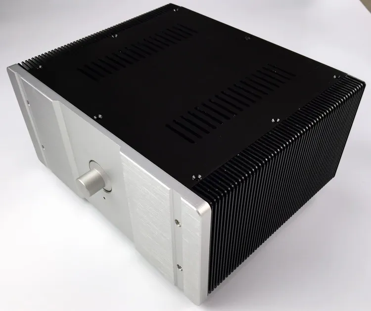 WA27 aluminum amplifier enclosure aluminum enclosure amplifier chassis With cooling hole enclosure aluminium chassis amp case