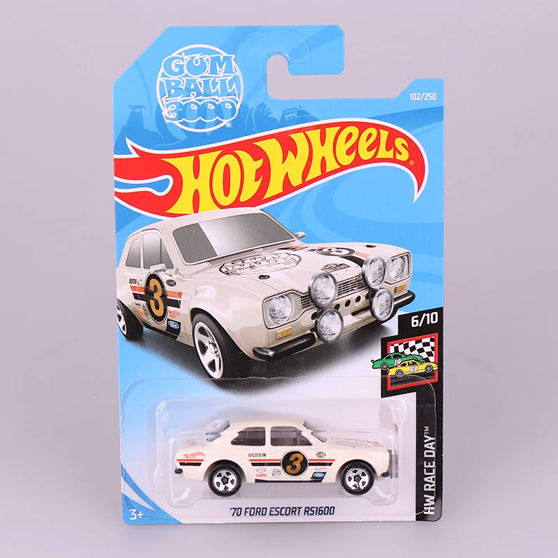 

Hot Wheels 1:64 Car 70 FORD ESCORT RS1600 Collector Edition Metal Diecast Cars Collection Kids Toys Vehicle For Gift