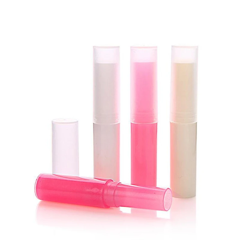 50/100 PCS 4g  Lipstick Tube Lip Balm Containers Empty Cosmetic Containers Lotion Container Glue Stick Clear Travel Bottle