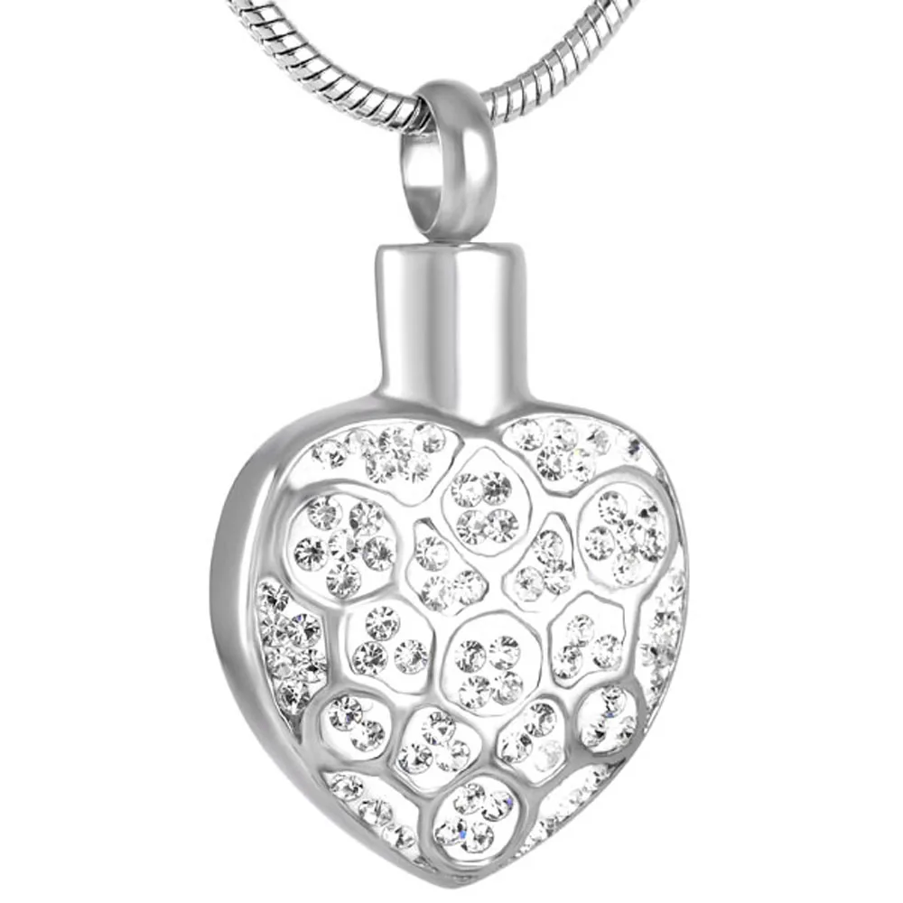 

Cremation Jewelry Heart Ashes Holder Pendant Necklace Memorial Ashes Jewelry(pendant only)