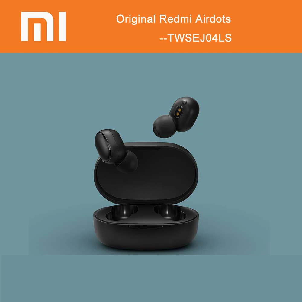 Xiaomi Redmi AirDots TWSEJ04LS True Wireless bluetooth5.0 Earbuds DSP Active Noise Cancellation Headset w/ Mic Earphone