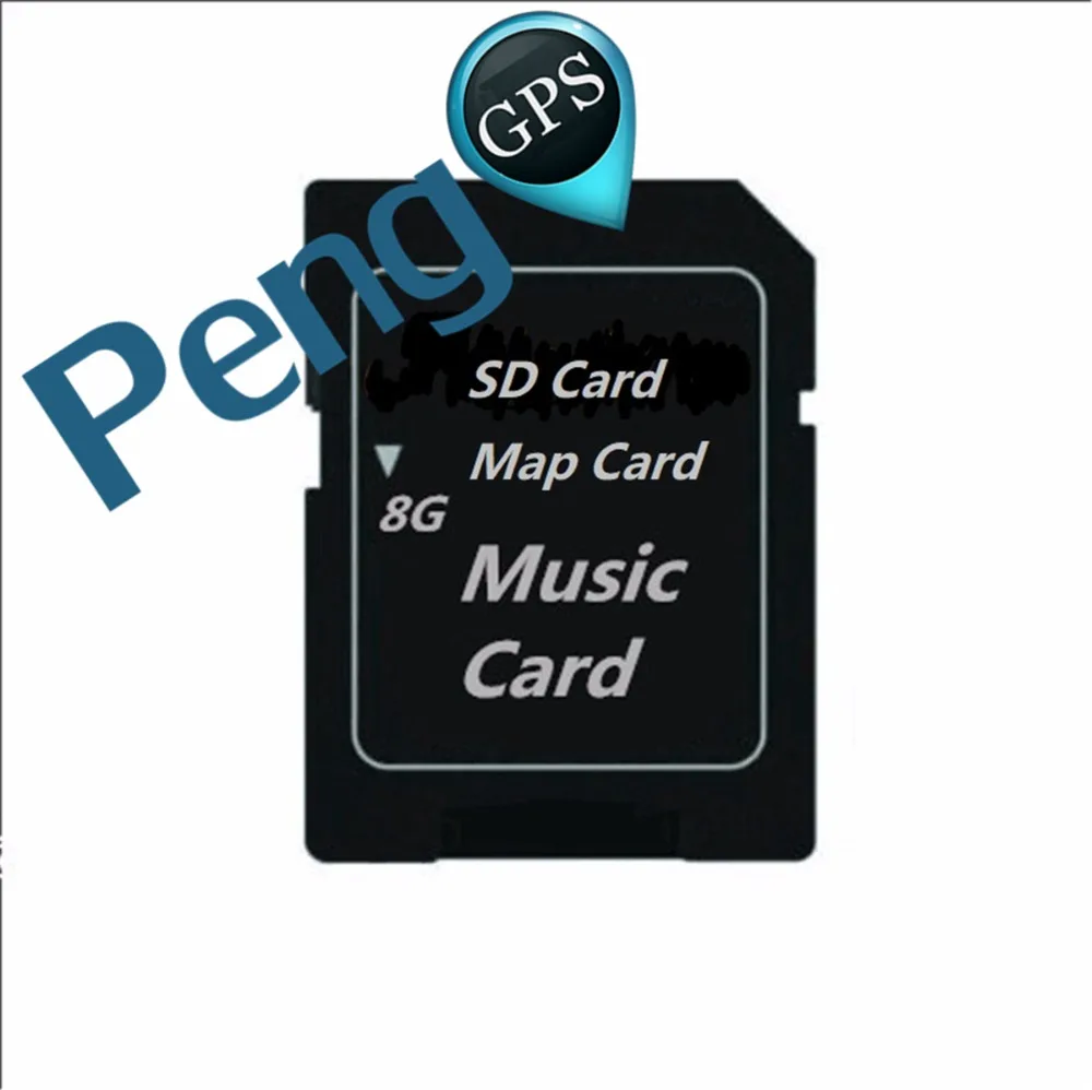 8G 32G Offline Map GPS Map Music Map SD Card card TF Flash Memory For Car CD DVD Player Phone Car Radio USB Devise