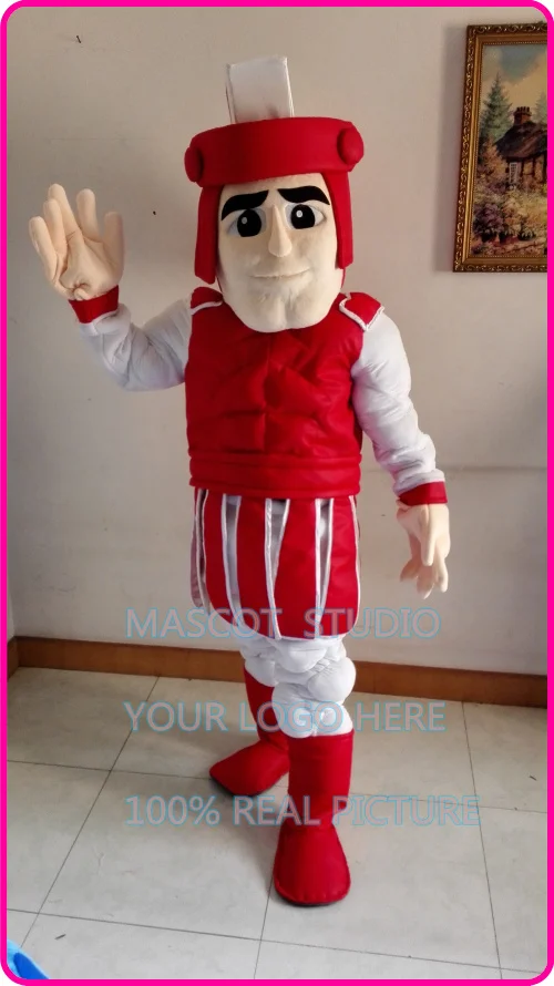 

mascot red knight mascot spartan costume trojan cosplay cartoon character fancy dress anime theme carnival costume