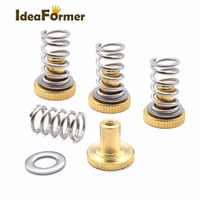 IdeaFormer 3D Printer Parts UM2 ULTIMAKER 2 Adjustment Nut + Springs+ Flat Washers 3 Set or 4 Set 3D Printer Accessories