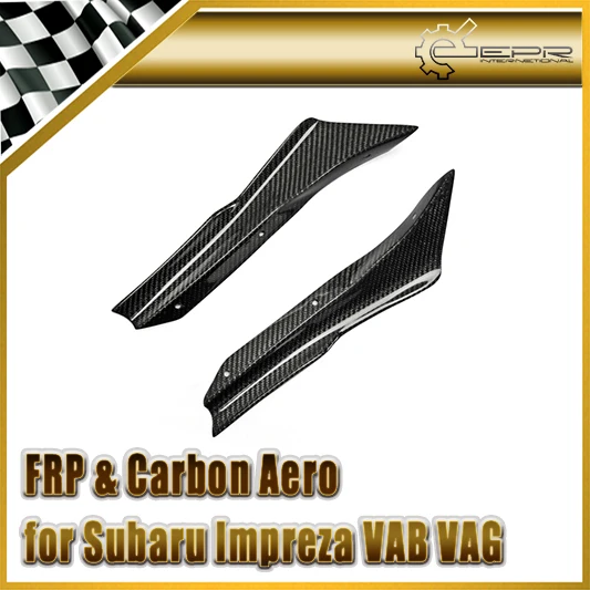 

Car-styling For Impreza VAG VAB USDM Type Carbon Fiber APR Front Bumper Canard Glossy Fibre Finish Body Kit Accessories Trim