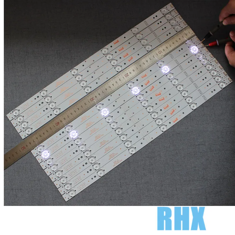 48Pieces/lot for Skyworth 50E6000 LCD backlight strip 5800-W50002-0P00 with screen V500DK2-QS1 1PCS= 6 lamp