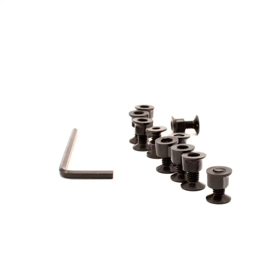 10 Pack KeyMod Screw and Nut Replacement Set for Keymod Rail Sections