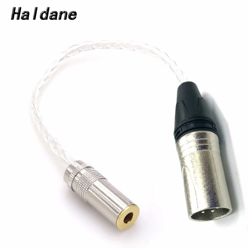 

Free Shipping Haldane 8CORE 7N OCC SILVER PLATED 4Pin XLR Male to 4.4mm Female Audio Adapter for Sony Headphone Cable