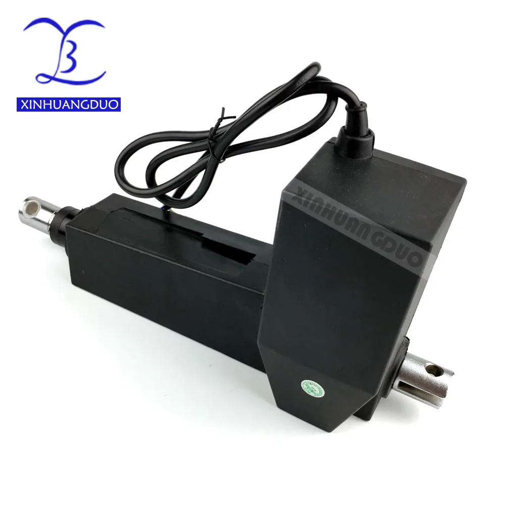 

DC motor heavy duty linear actuator 100mm stroke 12v 24v electric linear actuator thrust 8000N mini linear actuator