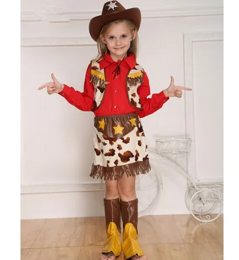 

girls costumes halloween costumes party costumes for girls performance wear stage wear farm cowgirls costumes novelty cospaly