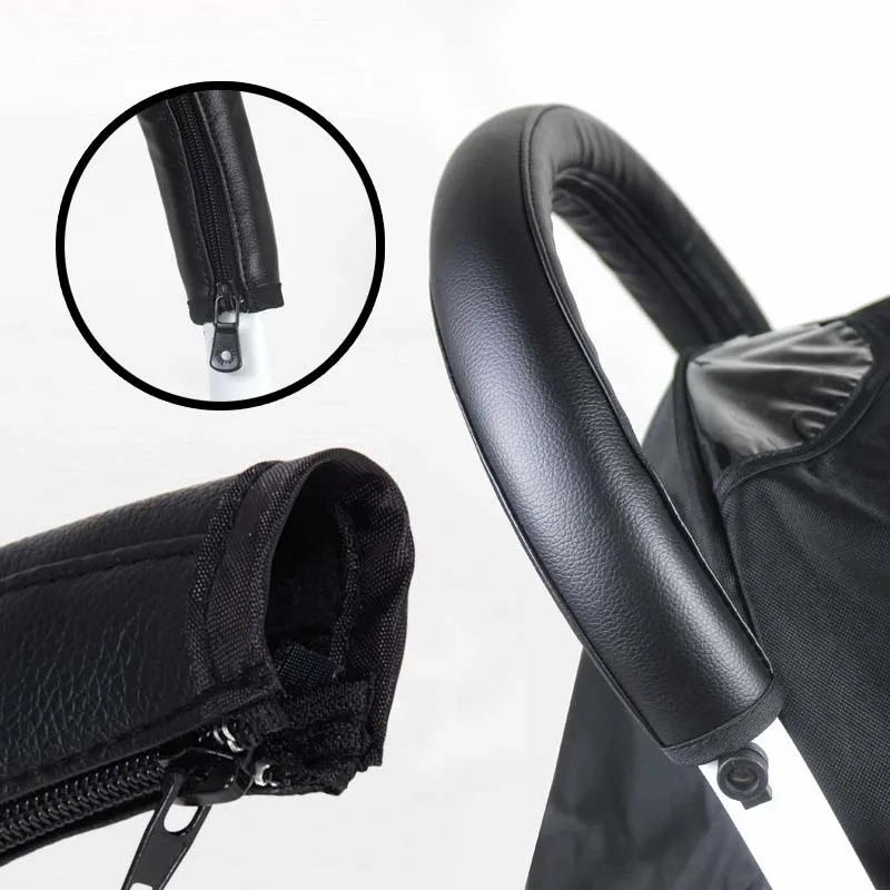 Baby Stroller Accessories Case For Baby Stroller Handle Cover With Zipper Can Removed For Yoyo Babyyoya Baby Throne Stroller