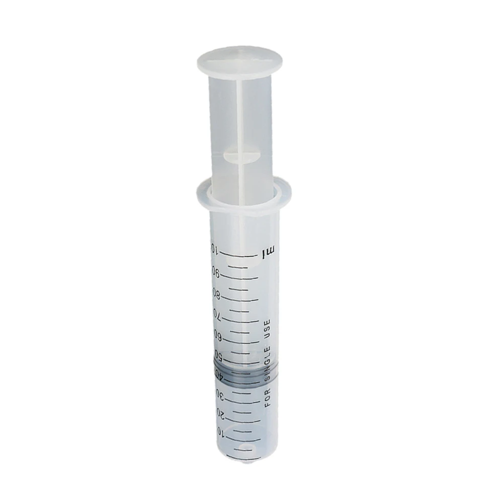 Syringe 100ml Large Capacity Syringe Reusable Pump Measuring And Hose For Draw Ink Pet Feeding Car Liquid Oil Glue Applicator